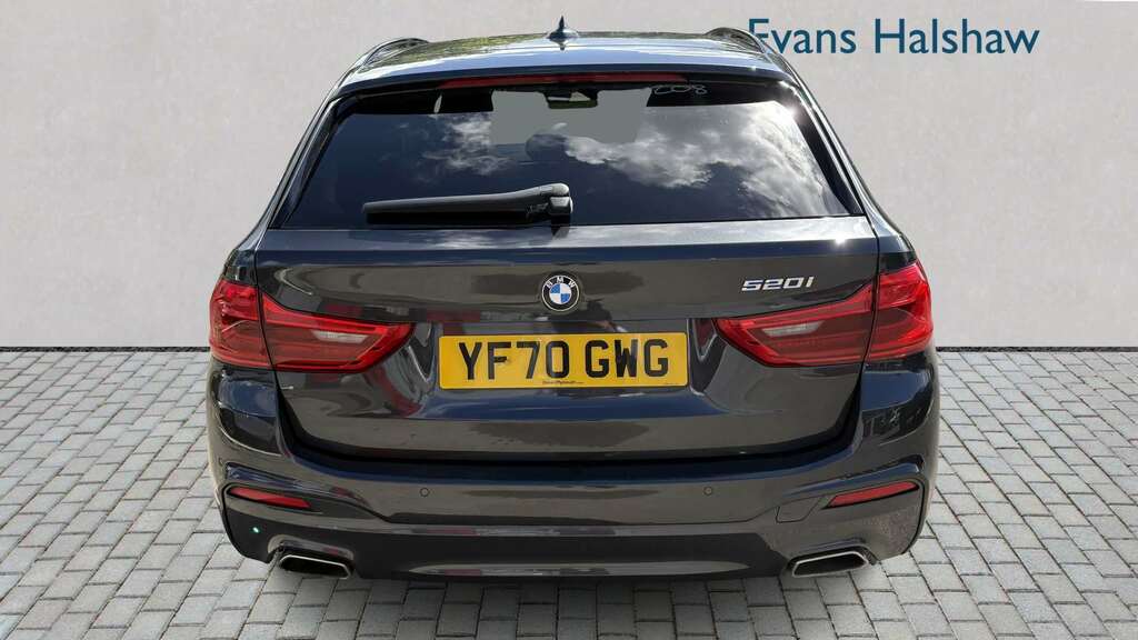 BMW 5 Series 520I M Sport 2020 Grey #6