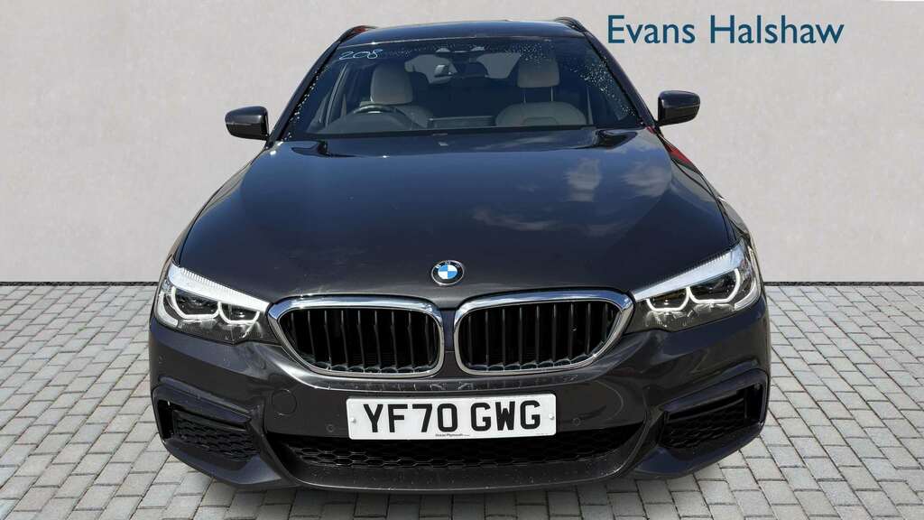 BMW 5 Series 520I M Sport 2020 Grey #2