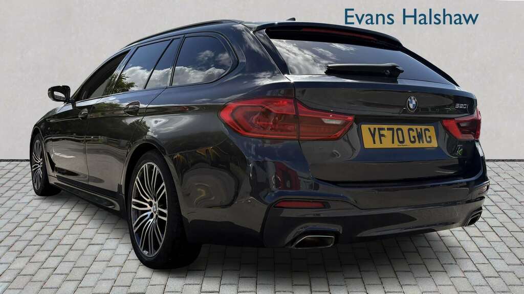 BMW 5 Series 520I M Sport 2020 Grey #5