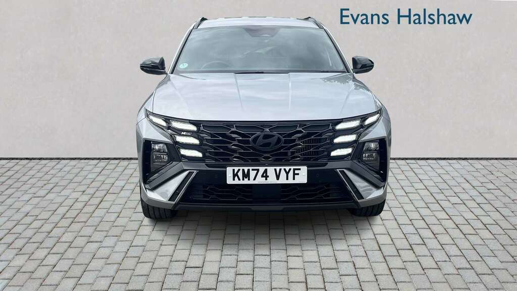 Hyundai Tucson 1.6T N Line 2024 KM74VYF Silver #2