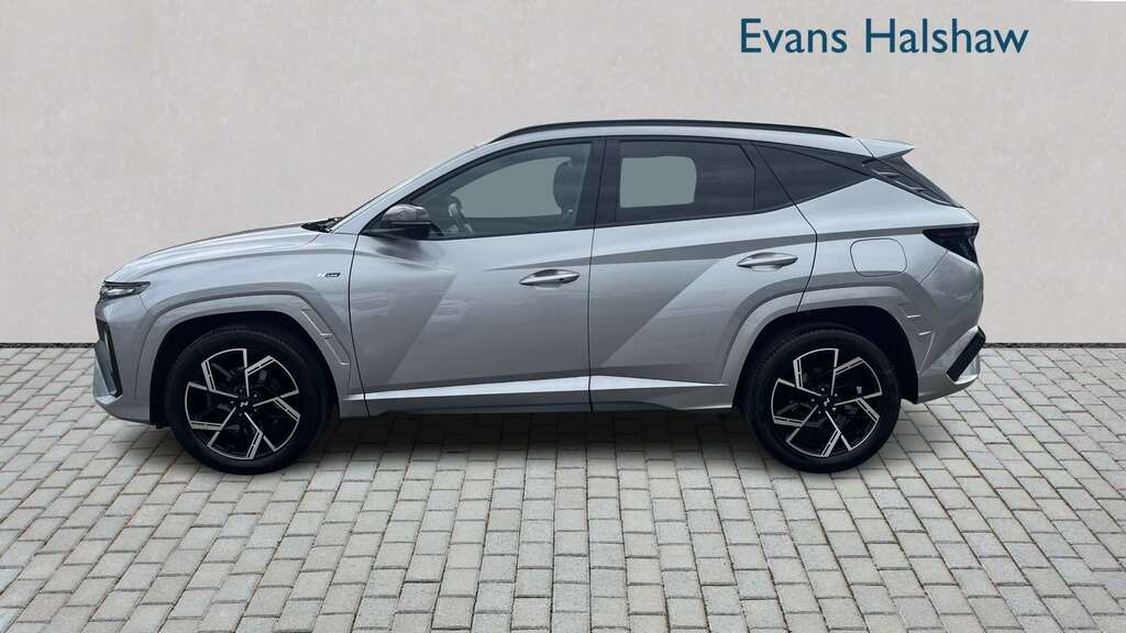 Hyundai Tucson 1.6T N Line 2024 KM74VYF Silver #4