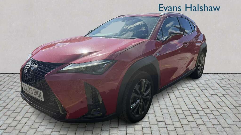 Lexus UX 250H 2.0 F-sport Design Cvt 2023 Red #3