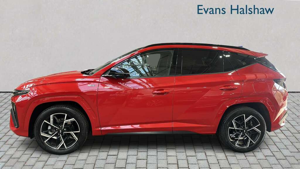 Hyundai Tucson 1.6T Hybrid N Line S 2025 Red
