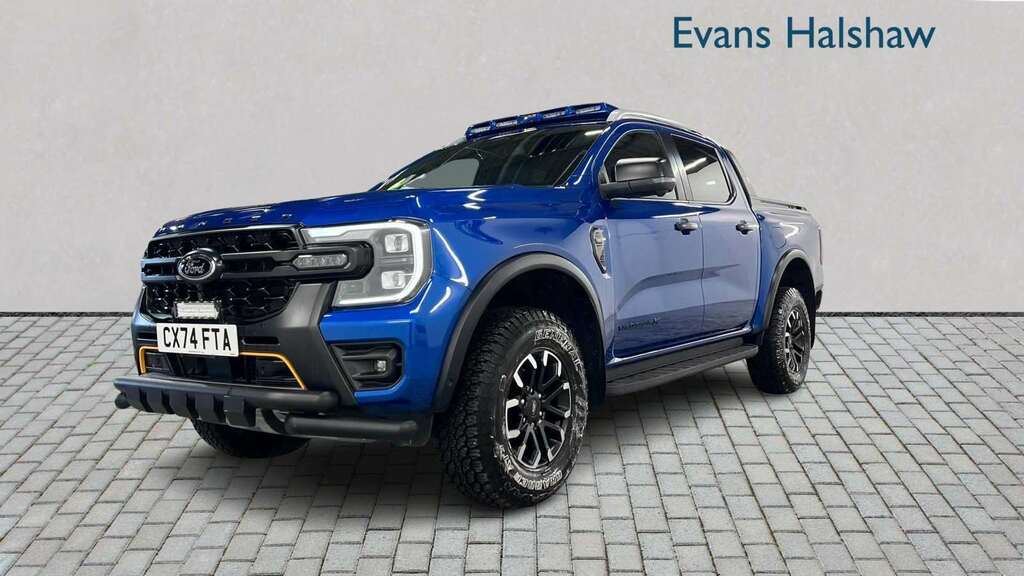 Ford Ranger Pick Up Dcab Wildtrak X 2.0 Ecoblue 205 2024 Blue #4