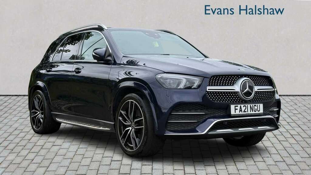 Mercedes-Benz GLE Class 400D 4Matic Amg Line Prem 9G-tron 7 St 202 Blue