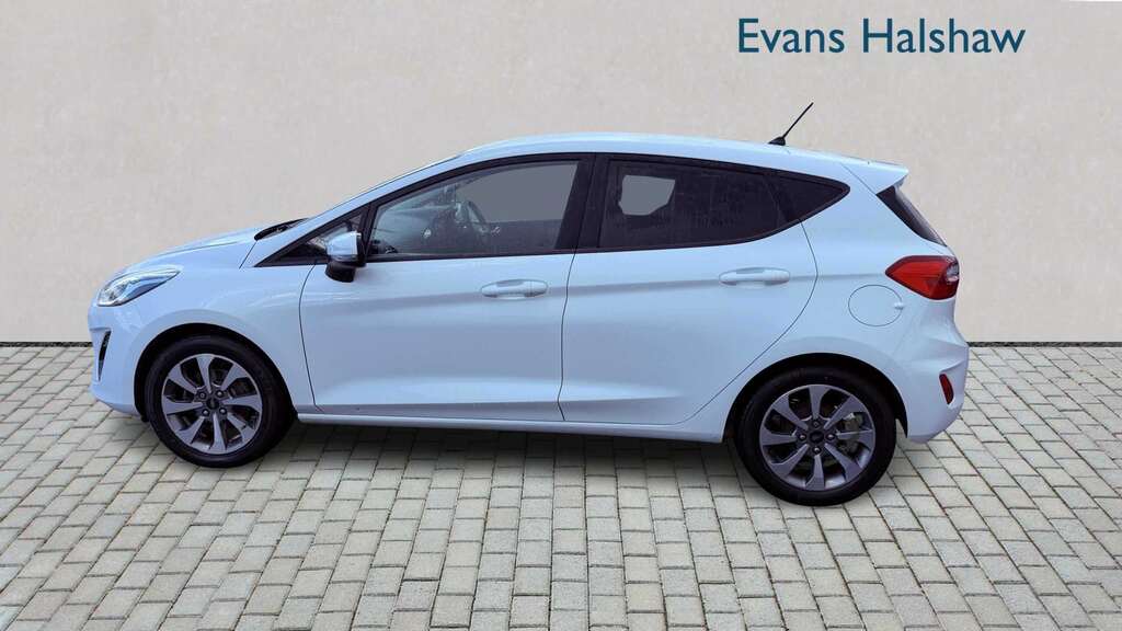 Ford Fiesta 1.0 Ecoboost 125 Titanium 2017 WM53JNR Blue #3