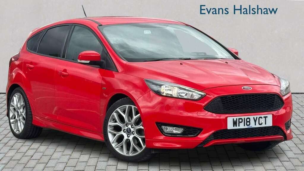 Ford Focus 1.0 Ecoboost 140 St-line Navigation 2018 Red
