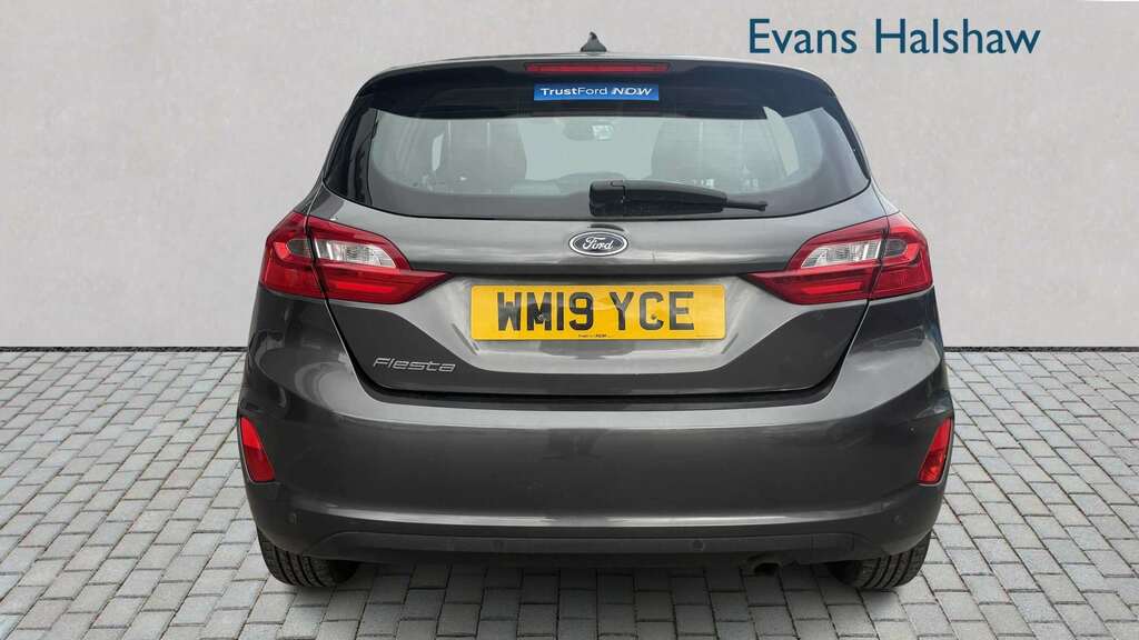 Ford Fiesta 1.0 Ecoboost Zetec 2019 WM19YCE Grey #4