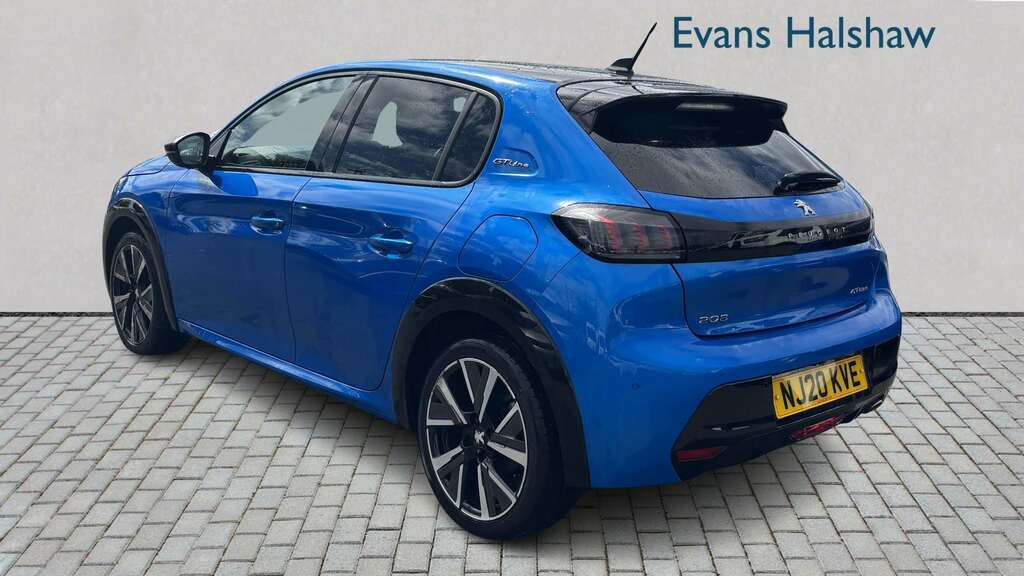 Peugeot 208 1.2 Puretech 100 Gt Line 2020 NJ20KVE Blue #2