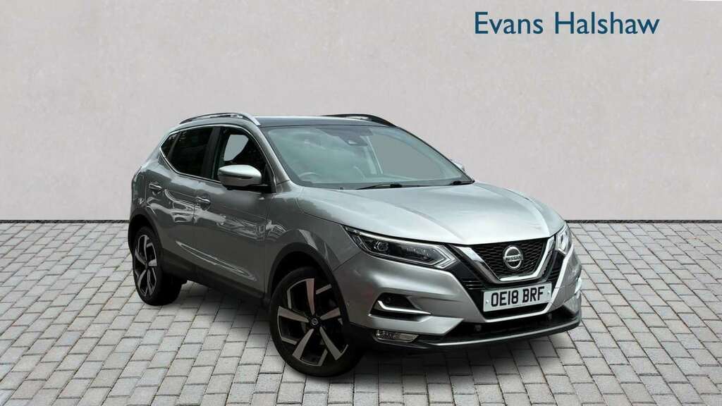 Nissan Qashqai 1.2 Dig-t Tekna 2018 OE18BRF Silver #2