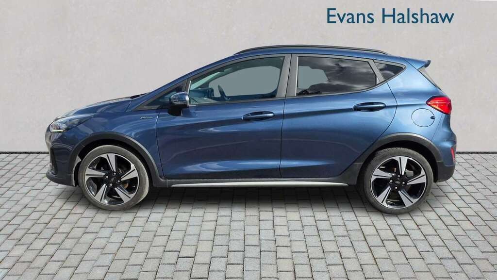 Ford Fiesta 1.0 Ecoboost Hybrid Mhev 125 Active 2023 NU23UGV Blue #4
