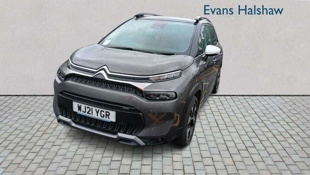 Citroen C3 Aircross 1.2 Puretech 130 Shine Plus Eat6 2021 WJ21YGR Grey #2