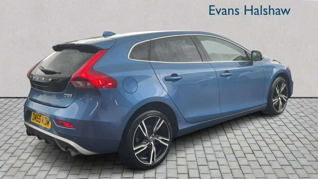 Volvo V40 D2 120 R Design Pro Geartronic 2017 Blue #2