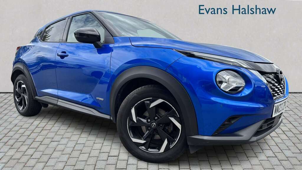 Nissan Juke 1.6 Hybrid N-connecta 2023 MM23ZPL Blue