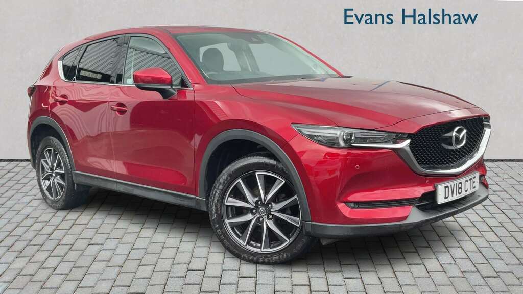 Mazda CX-5 2.2D 175 Sport Nav Awd 2018 Red