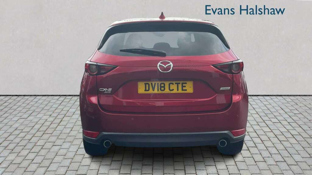 Mazda CX-5 2.2D 175 Sport Nav Awd 2018 Red #3