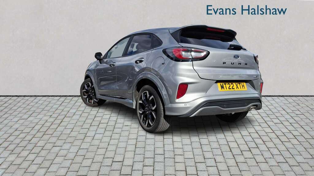 Ford Puma 1.0 Ecoboost Hybrid Mhev 155 St-line X 2022 MT22XTH Silver #2