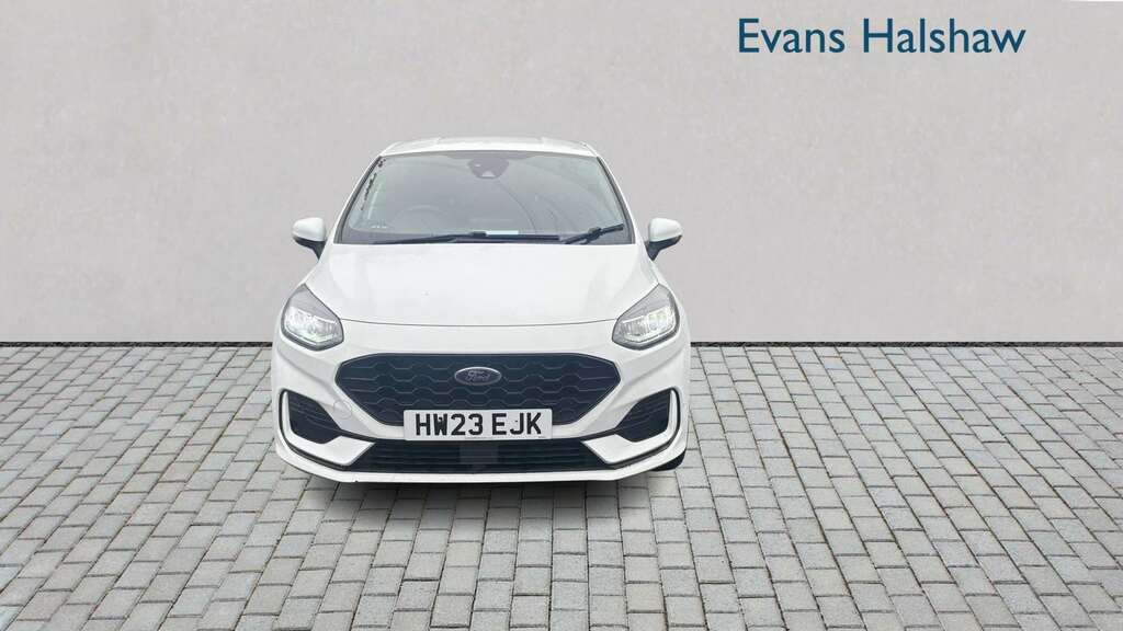 Ford Fiesta 1.0 Ecoboost Hybrid Mhev 125 St-line 2023 HW23EJK White #3