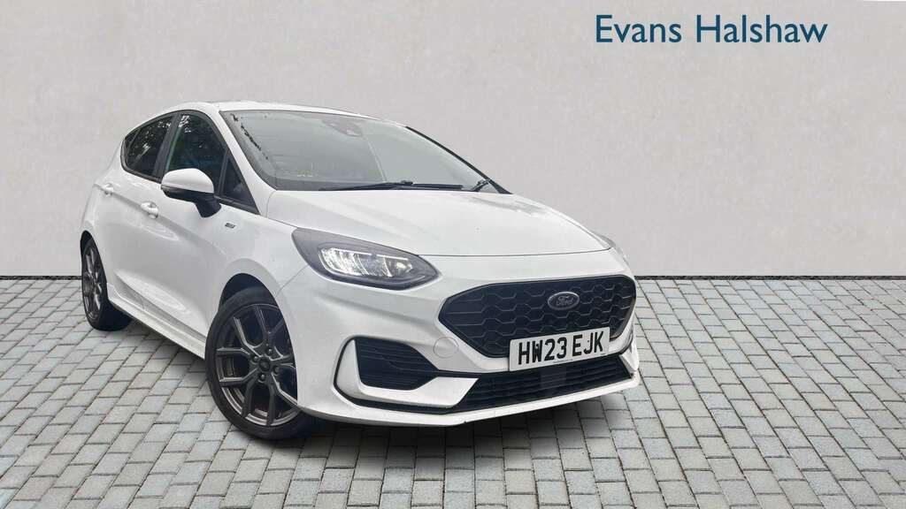 Ford Fiesta 1.0 Ecoboost Hybrid Mhev 125 St-line 2023 White