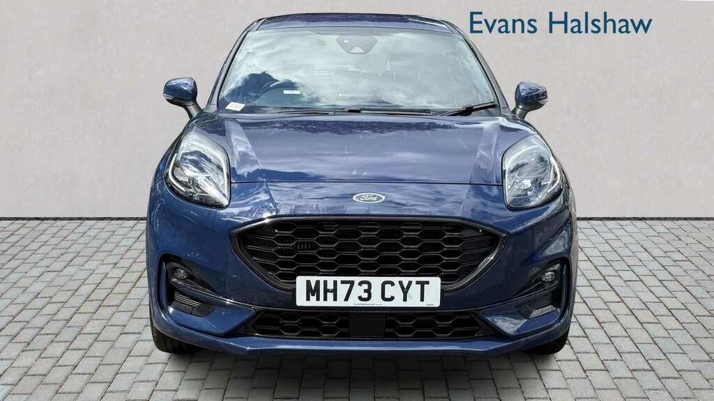 Ford Puma 1.0 Ecoboost Hybrid Mhev 155 St-line 2023 MH73CYT Blue #5