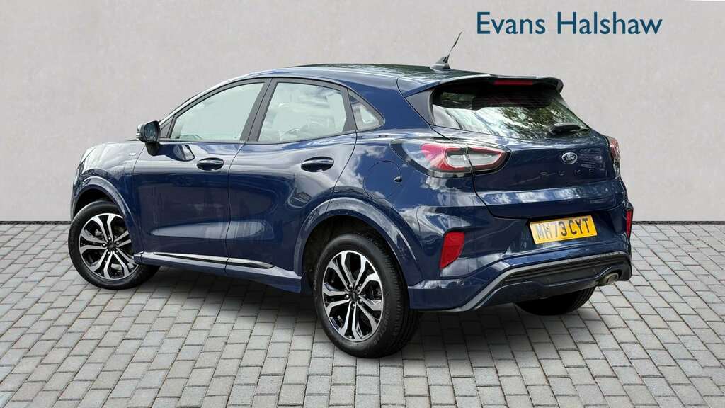 Ford Puma 1.0 Ecoboost Hybrid Mhev 155 St-line 2023 MH73CYT Blue #2