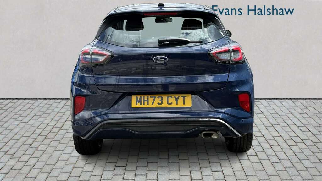 Ford Puma 1.0 Ecoboost Hybrid Mhev 155 St-line 2023 MH73CYT Blue #6