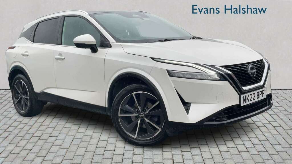 Nissan Qashqai 1.3 Dig-t Mh Tekna 2022 MK22BPF White