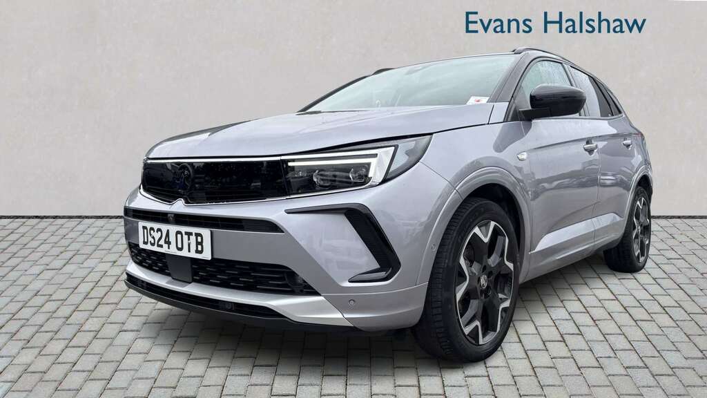 Vauxhall Grandland 1.2 Turbo Ultimate 2024 DS24OTB Grey #3