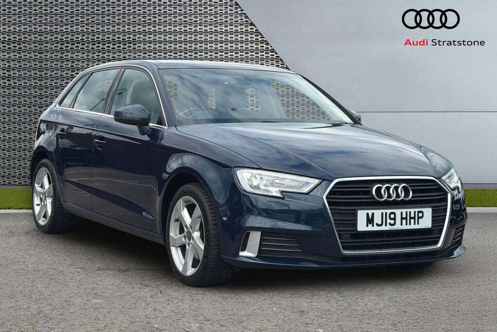 Audi A3 30 Tfsi 116 Sport S Tronic 2019 MJ19HHP Blue
