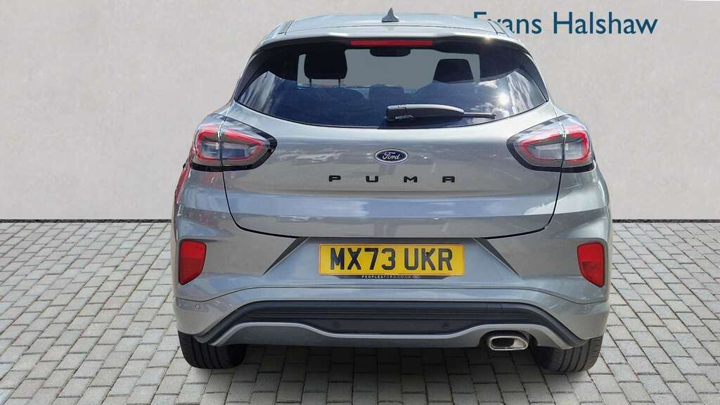 Ford Puma 1.0 Ecoboost Hybrid Mhev St-line X 2023 MX73UKR Silver #5