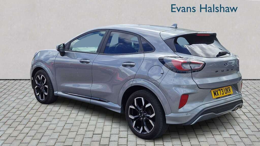 Ford Puma 1.0 Ecoboost Hybrid Mhev St-line X 2023 MX73UKR Silver #2