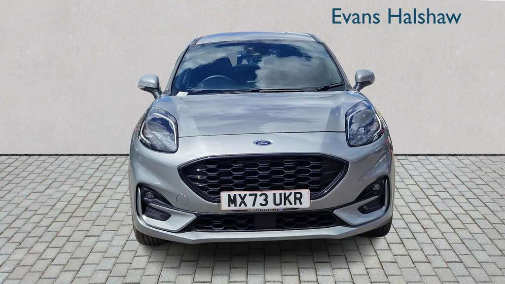 Ford Puma 1.0 Ecoboost Hybrid Mhev St-line X 2023 MX73UKR Silver #4