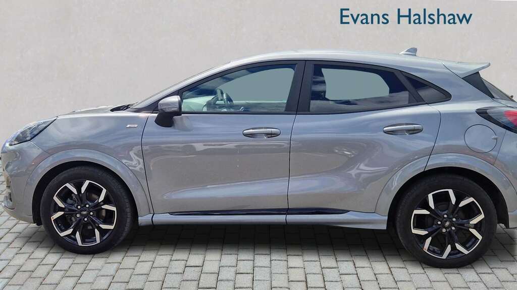 Ford Puma 1.0 Ecoboost Hybrid Mhev St-line X 2023 MX73UKR Silver #3