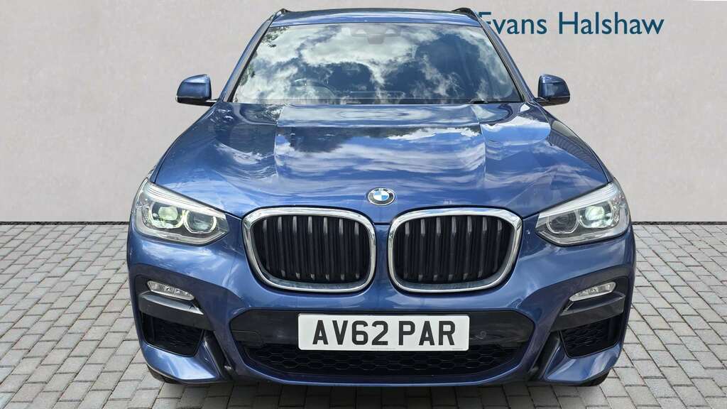 BMW X3 Xdrive20d M Sport Step 2018 BD18YRL Blue #5