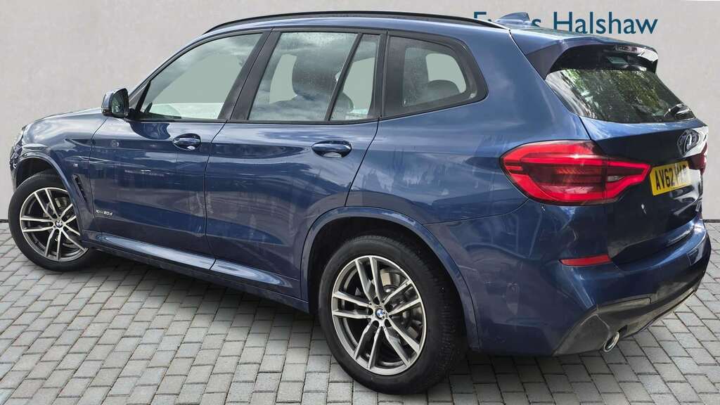 BMW X3 Xdrive20d M Sport Step 2018 BD18YRL Blue #3