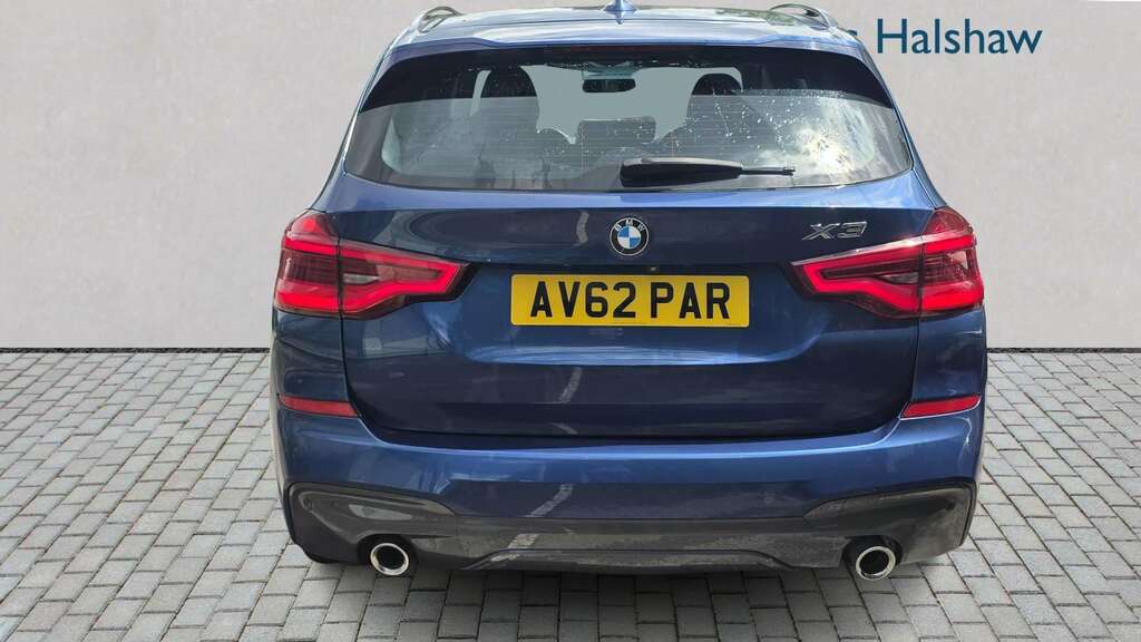 BMW X3 Xdrive20d M Sport Step 2018 BD18YRL Blue #4