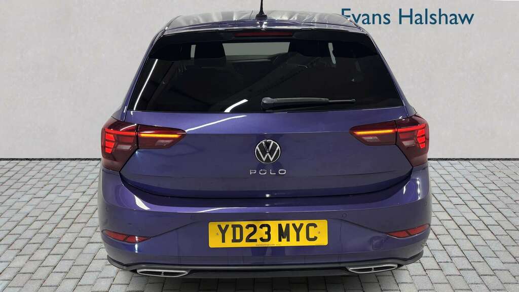 Volkswagen Polo 1.0 Tsi 110 R-line Dsg 2023 YD23MYC Purple #5