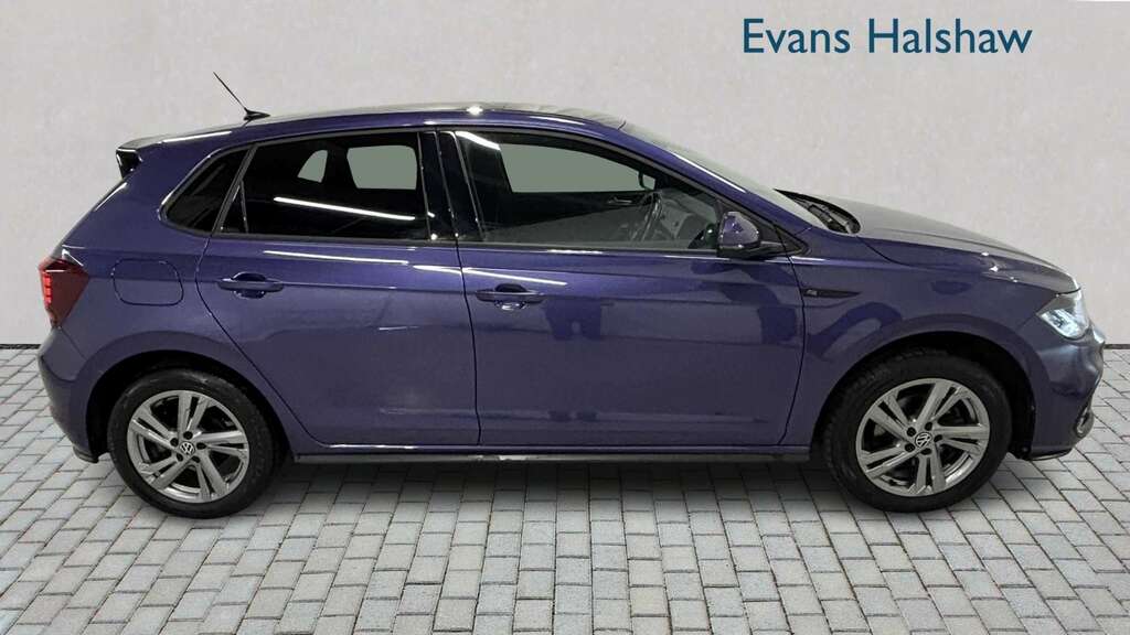Volkswagen Polo 1.0 Tsi 110 R-line Dsg 2023 YD23MYC Purple #3