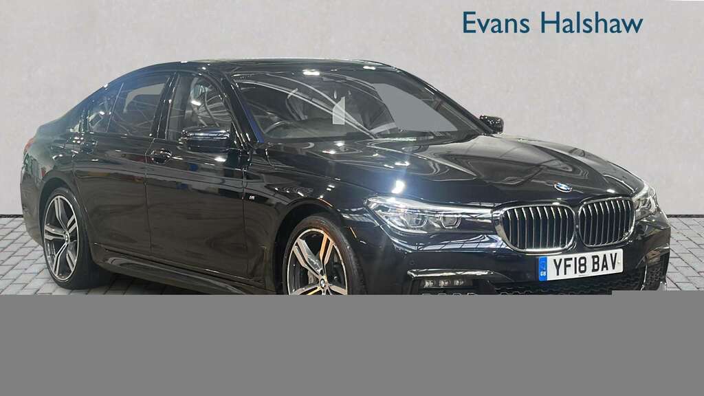 BMW 7 Series 730D Xdrive M Sport 2018 Black