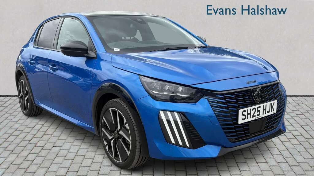 Peugeot 208 1.2 Hybrid 136 Gt E-dsc6 2025 Blue