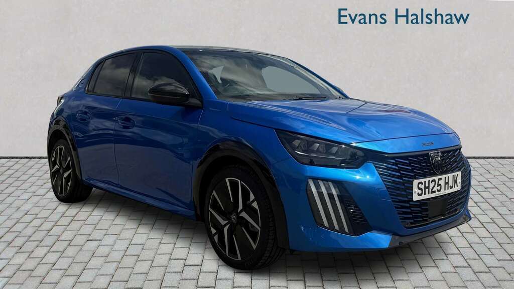 Peugeot 208 1.2 Hybrid 136 Gt E-dsc6 2025 Blue