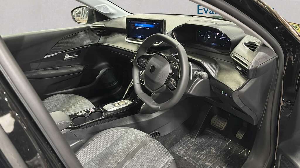Peugeot 208 1.2 Hybrid 110 Allure E-dsc6 2026 YL75NJO Black #3