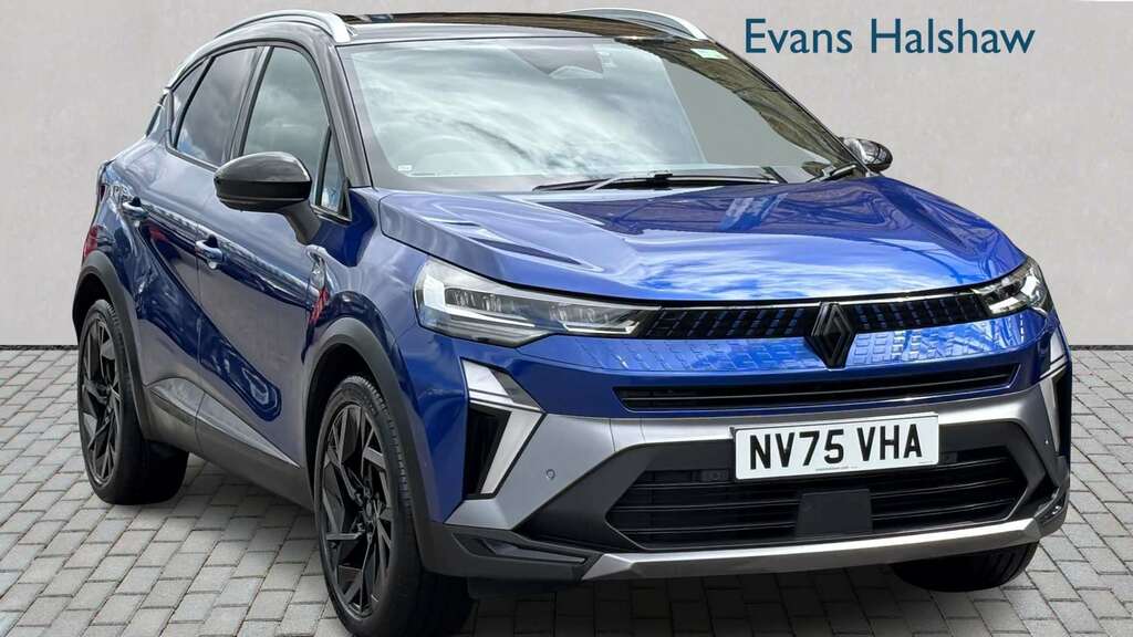 Renault Captur 1.6 E-tech Full Hybrid 145 Esprit Alpine Blue