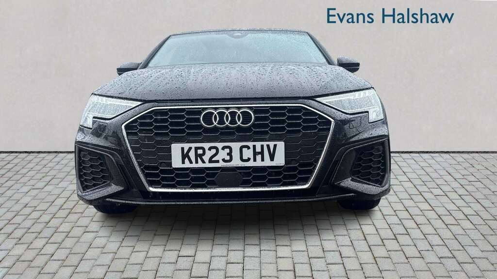 Audi A3 35 Tfsi S Line S Tronic 2023 KR23CHV Black #4