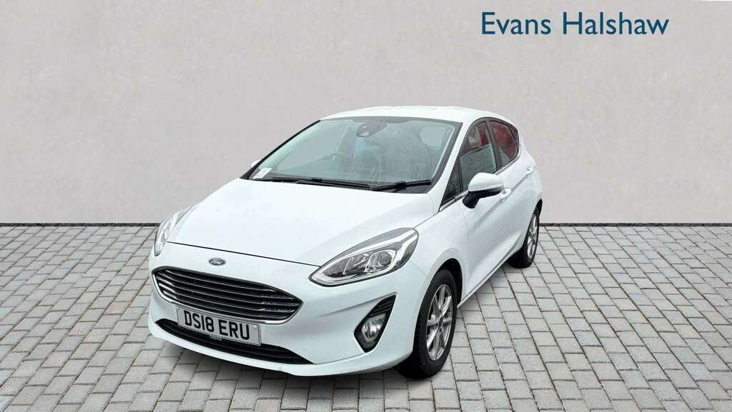 Ford Fiesta 1.0 Ecoboost Zetec 2018 DS18ERU White #2
