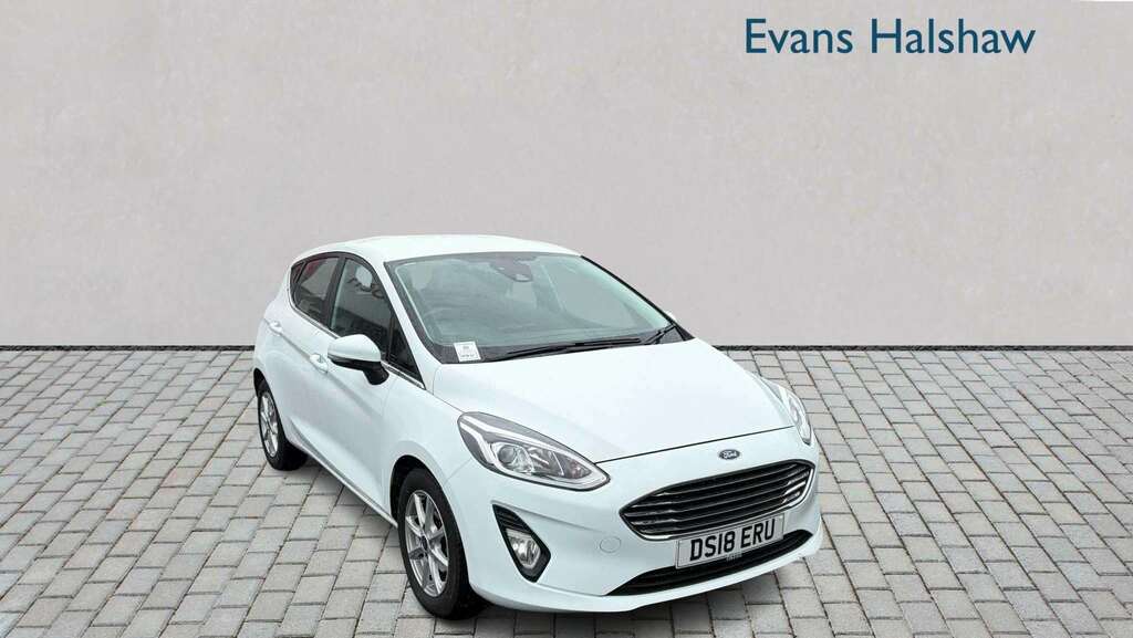 Ford Fiesta 1.0 Ecoboost Zetec 2018 DS18ERU White #3