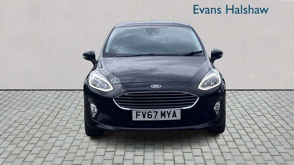 Ford Fiesta 1.0 Ecoboost Titanium 2017 FV67MYA Black #2