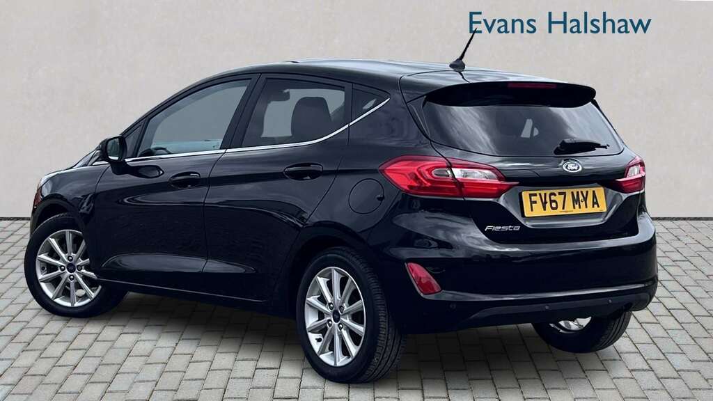 Ford Fiesta 1.0 Ecoboost Titanium 2017 FV67MYA Black