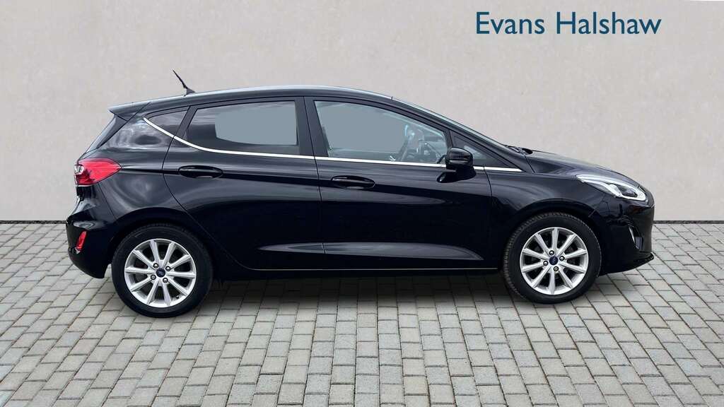 Ford Fiesta 1.0 Ecoboost Titanium 2017 FV67MYA Black #4