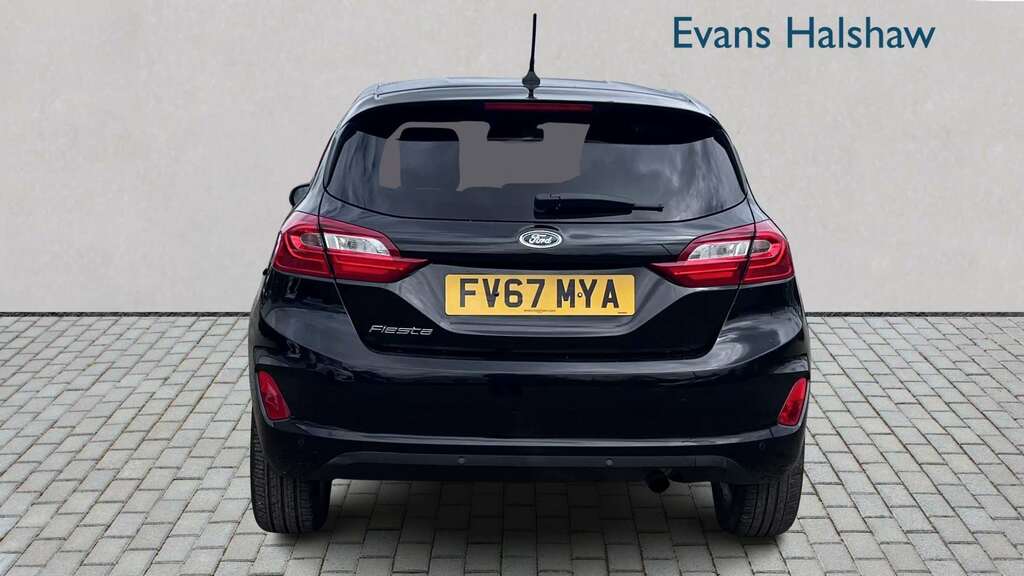 Ford Fiesta 1.0 Ecoboost Titanium 2017 FV67MYA Black #3